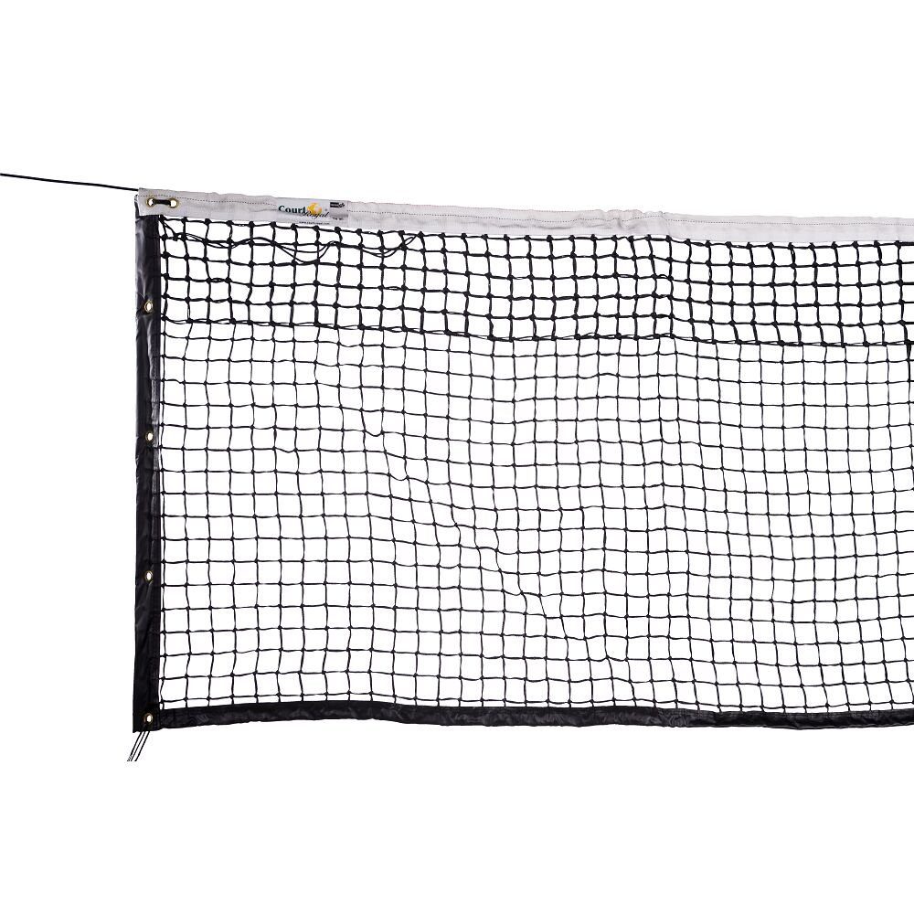 Tennisnetz Tennisnetz Doppelreihe, ringsherum eingefasst