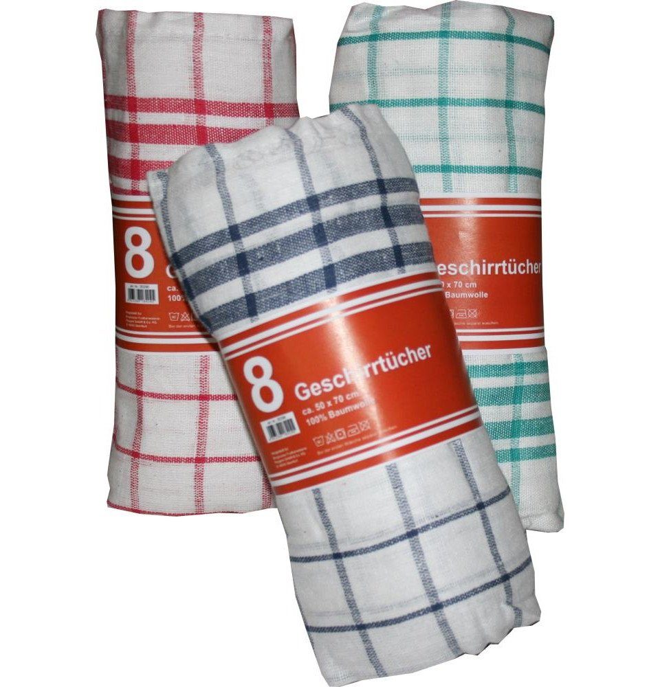 Südlohner Frottierweberei Geschirrtuch 8er Pack Geschirrtücher 50 x 70 cm D günstig online kaufen