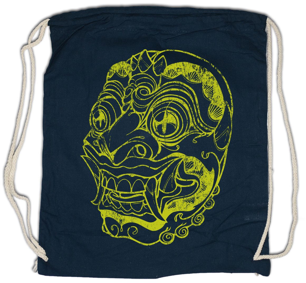 Urban Backwoods Turnbeutel Chinese Dragon Head II Turnbeutel Drache Drachen China Maske Mask Asia (1-tlg), Asien Asian Chinesischer Drache