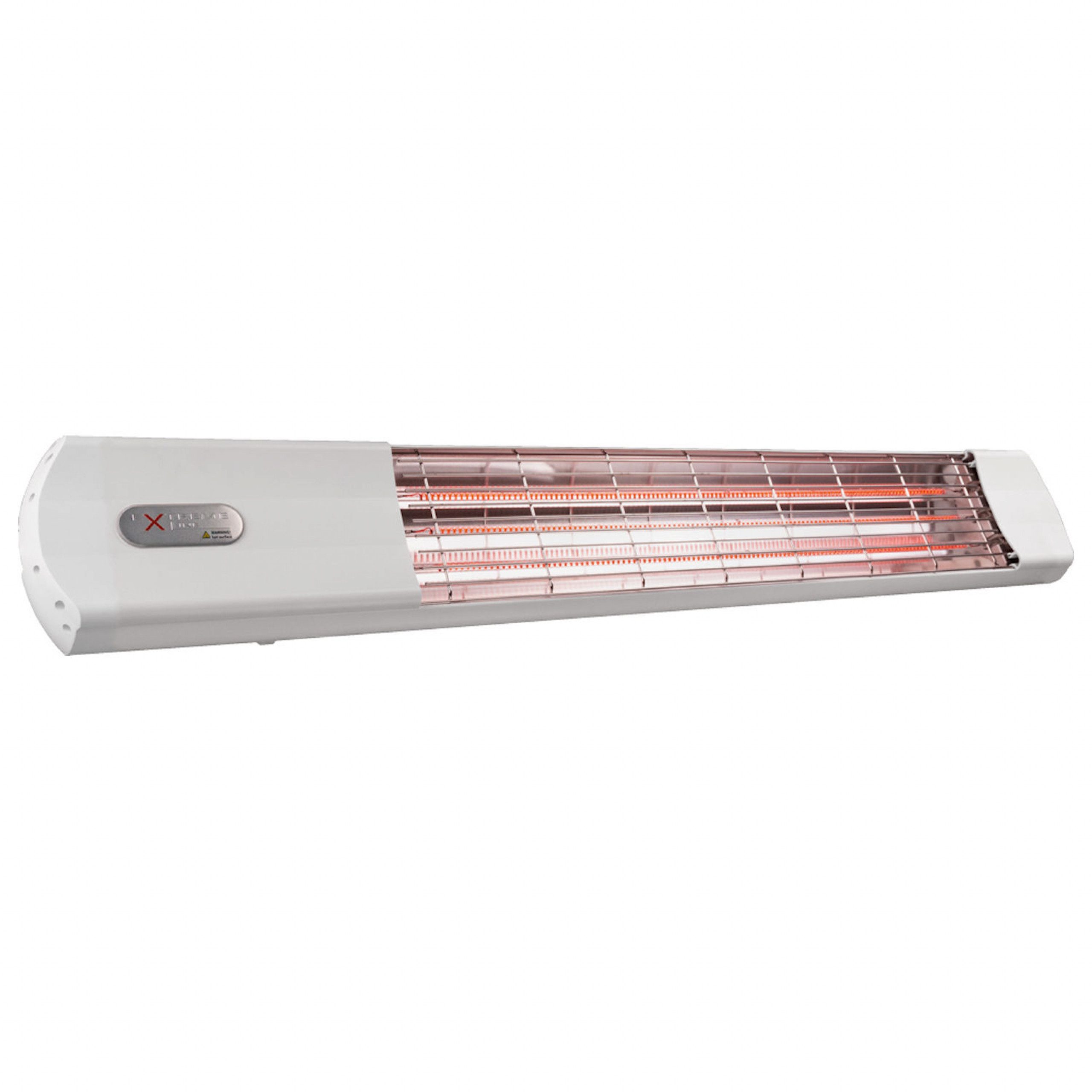 Heizstrahler ExtremeLine HeatShine weiß Carbon Infrarotstrahler 2700 W mit Warema