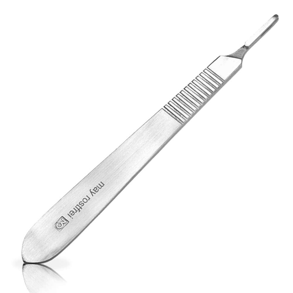 Cuttermesser Skalpellgriff (13cm) Nr. 3 / Figur 3, Edelstahl Skalpellhalter