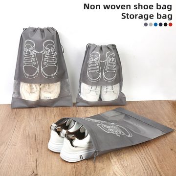 Henreal Schuhbeutel 12 stücke Schuhe Aufbewahrung tasche Vlies Reise tragbare Schuhe Tasche, Kordelzug-Design Staubdicht schimmelfest atmungsaktiv