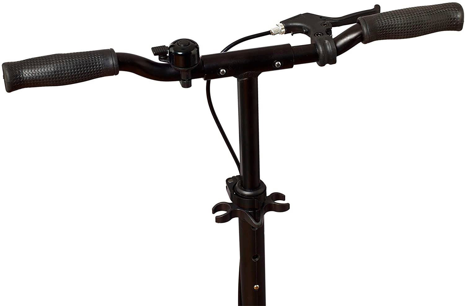 Best Sporting Cityroller City-Scooter silber grau mit Handbremse