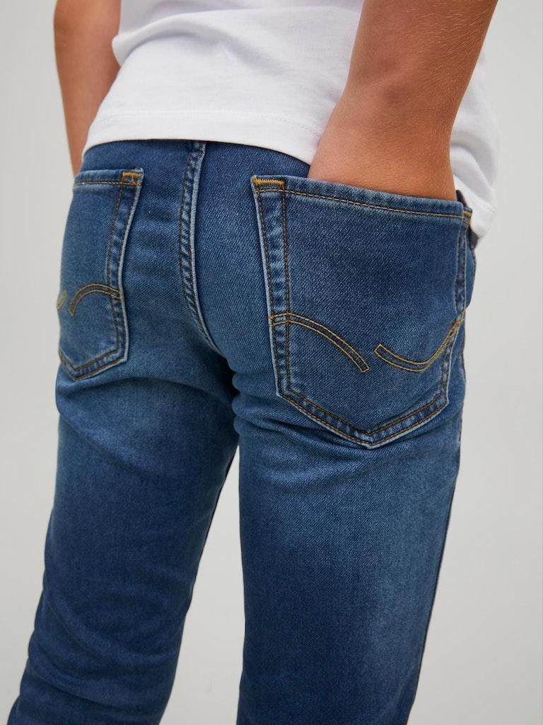 Jack & Jones Junior Slim-fit-Jeans Kinder Junior Jeans Hose Jjiglenn Jjoriginal Ge 006 I.k Jnr – Bild 3 von 5