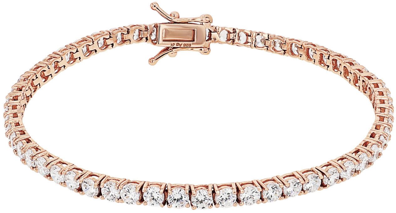 Amor Tennisarmband, mit Zirkonia (synth)