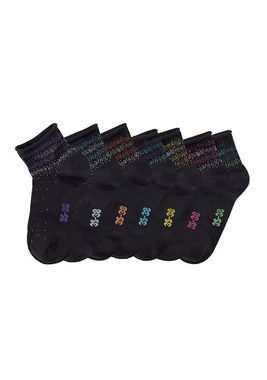 H.I.S Kurzsocken (Set, 7-Paar) mit Pünktchen Muster