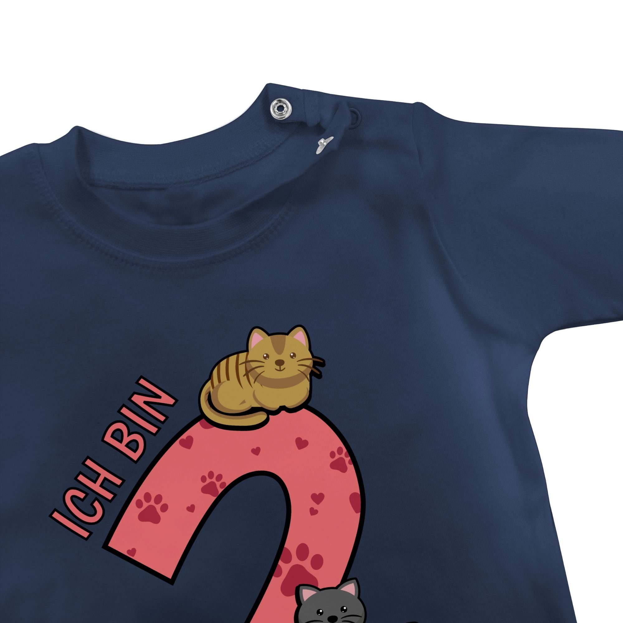 Shirtracer T-Shirt Ich bin 2 2. Geburtstag