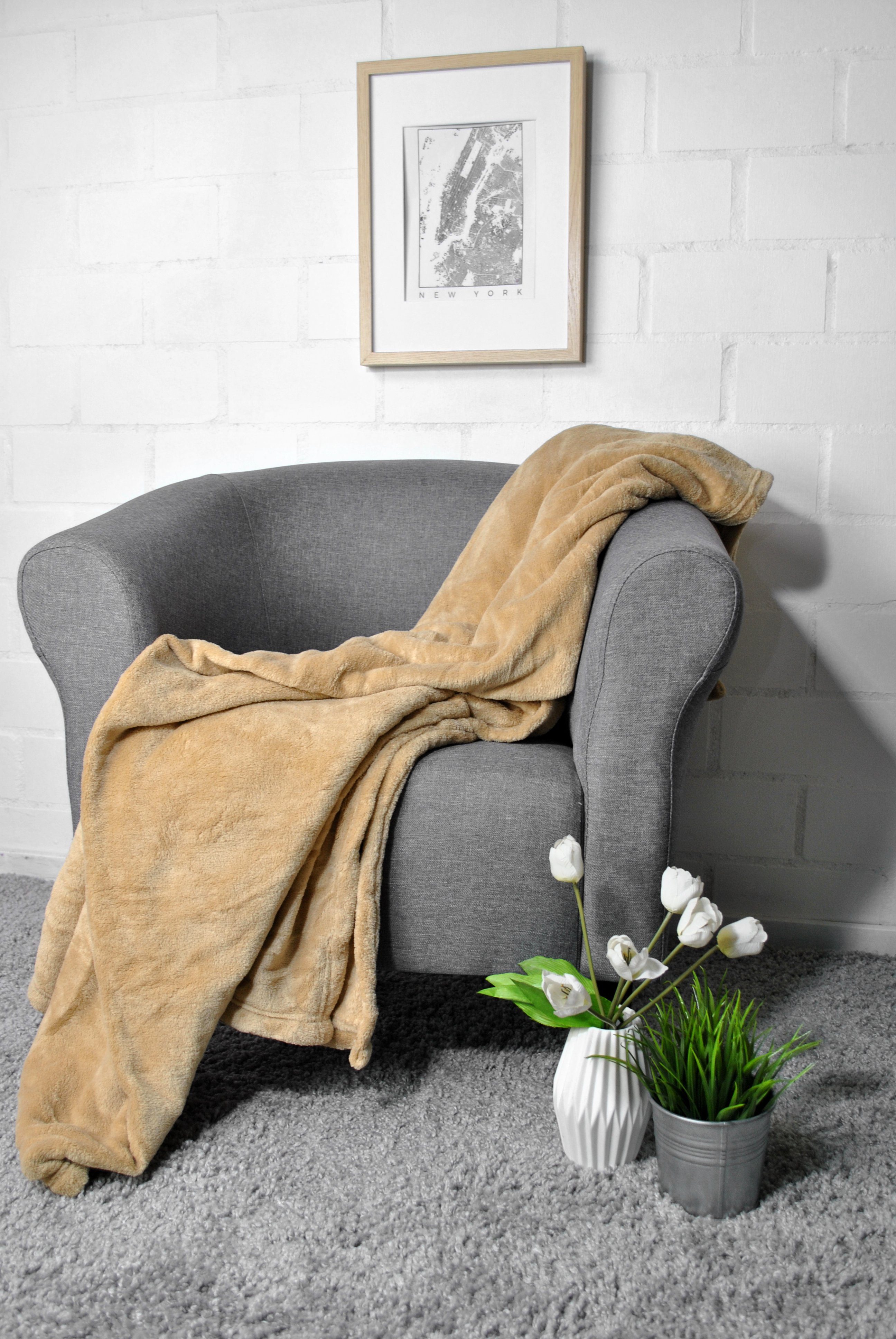 Wohndecke Soft, jilda-tex, kuschelig weiche Wohndecke günstig online kaufen