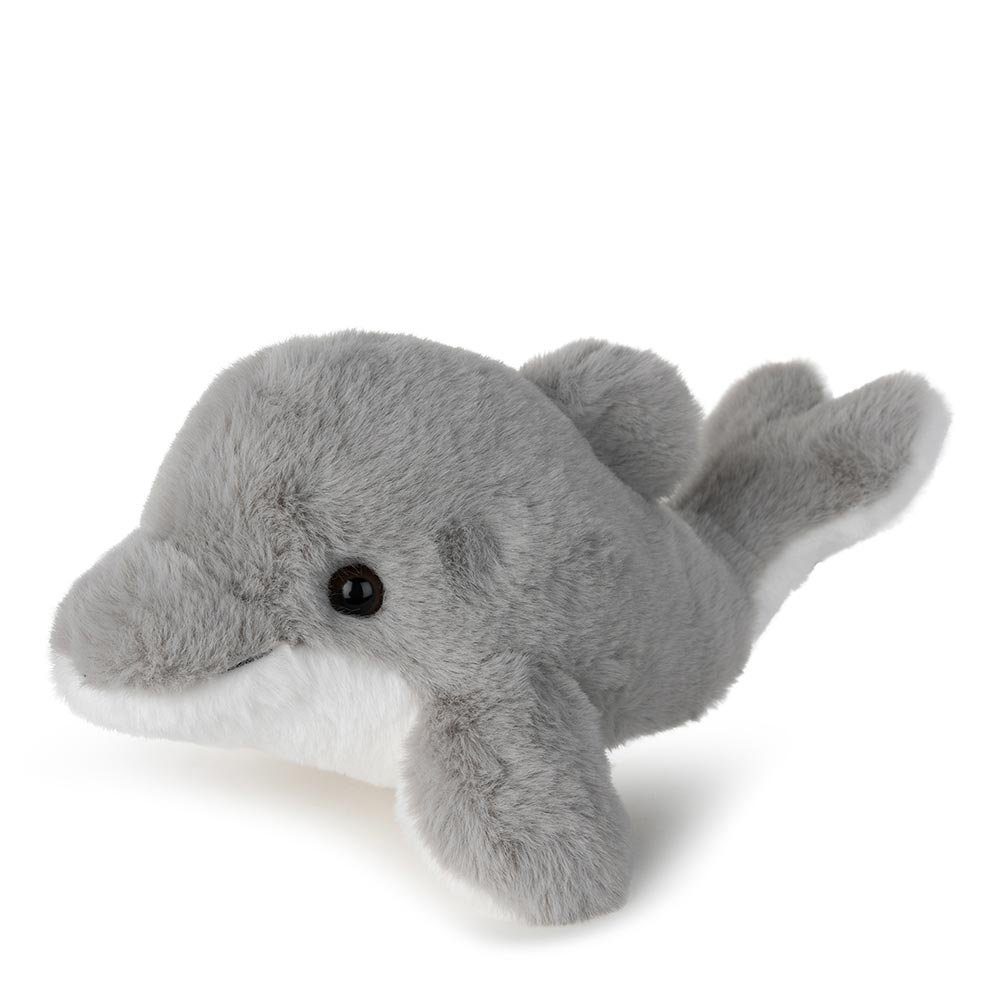WWF Kuscheltier ECO Plüschtier - Delfin (22cm), 100% aus recycelten Materialien