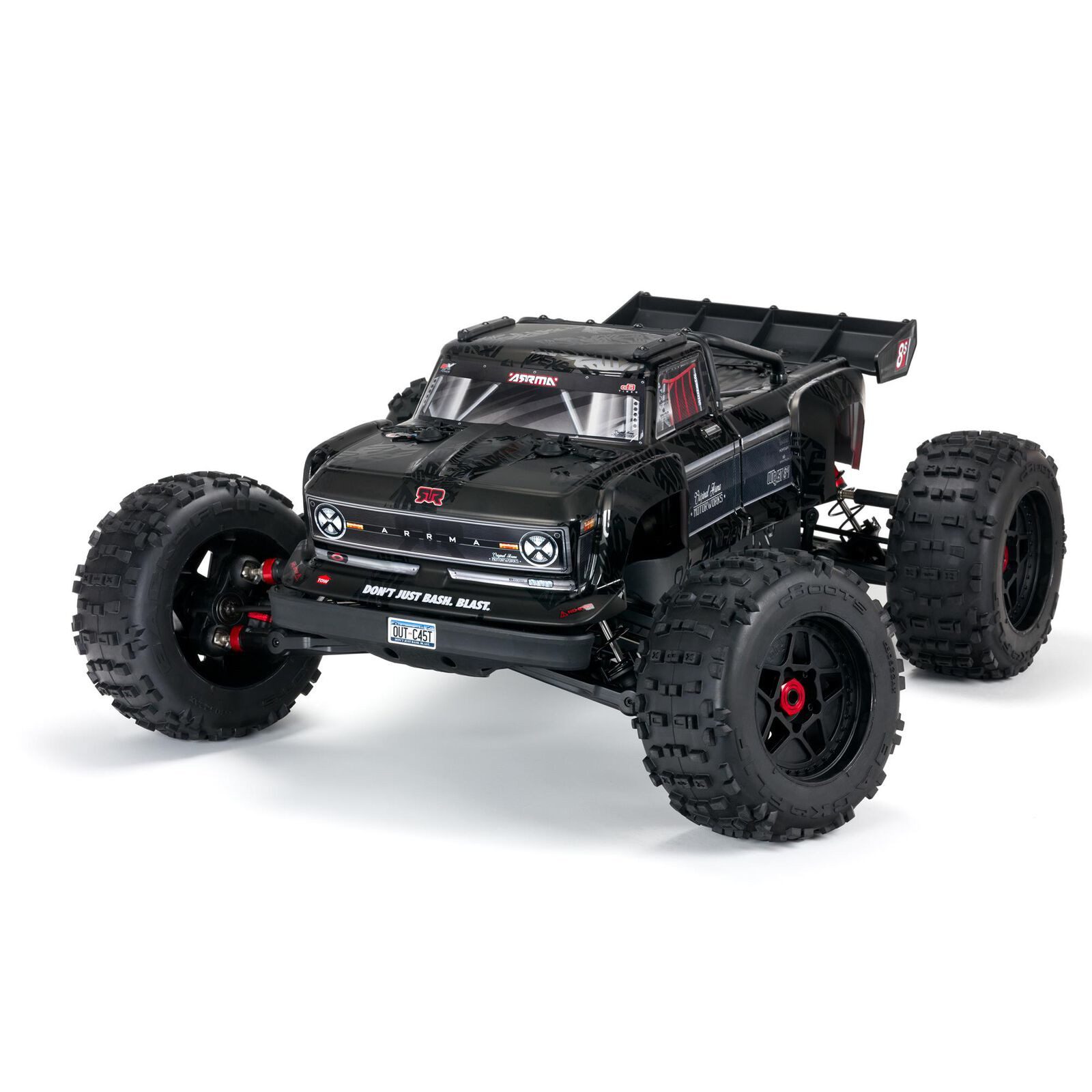 Arrma RC-Buggy Arrma RC Monstertruck OUTCAST 1/5 4WD Extreme Bash Roller Black