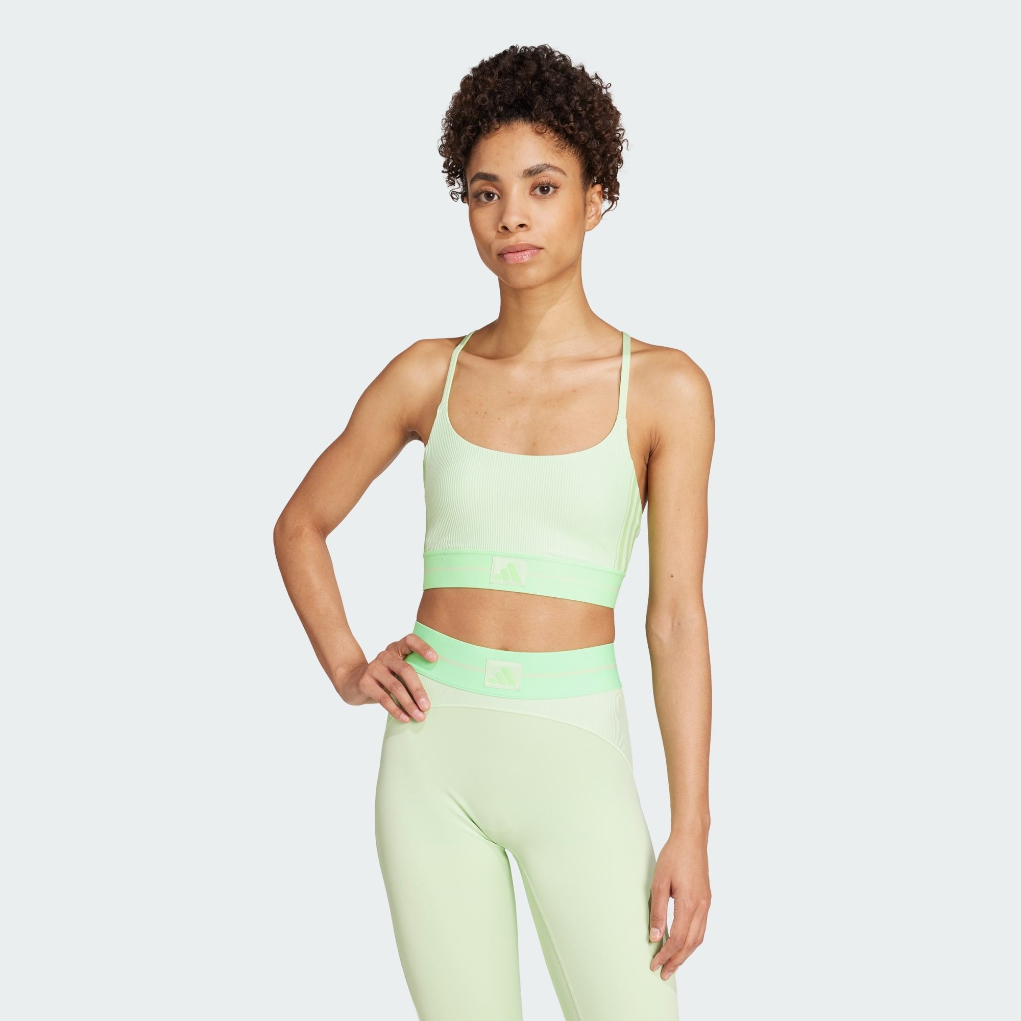 adidas Performance Sport-BH HYPERGLAM RIB SPORT-BH (1-tlg) günstig online kaufen