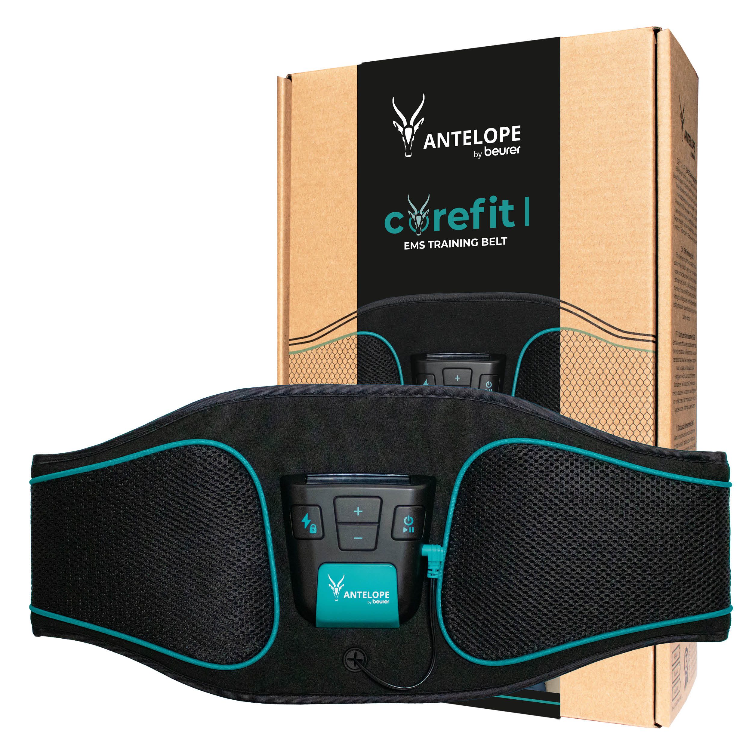 BEURER EMS-Bauchmuskeltrainer Corefit I Antelope