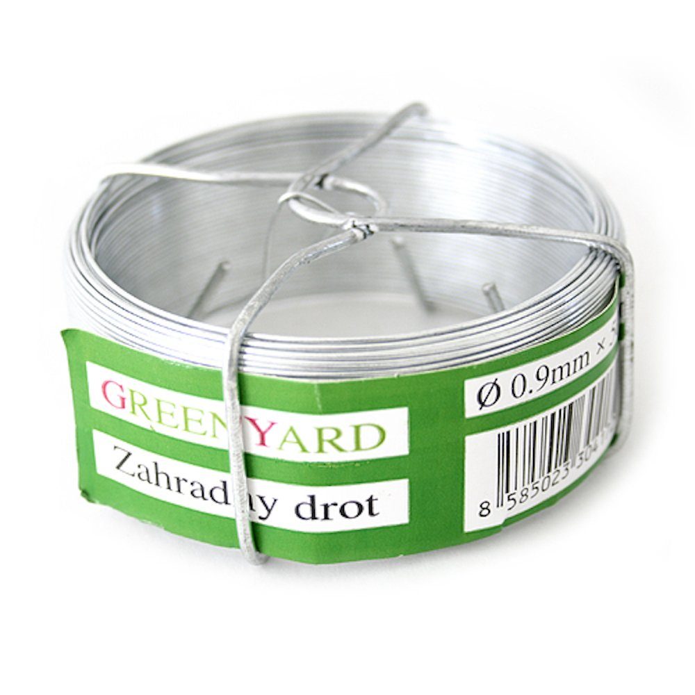 Gartenzaun Draht, Gartendraht, Bindedraht, Basteldraht, verzinkt 0,70mm L-100m