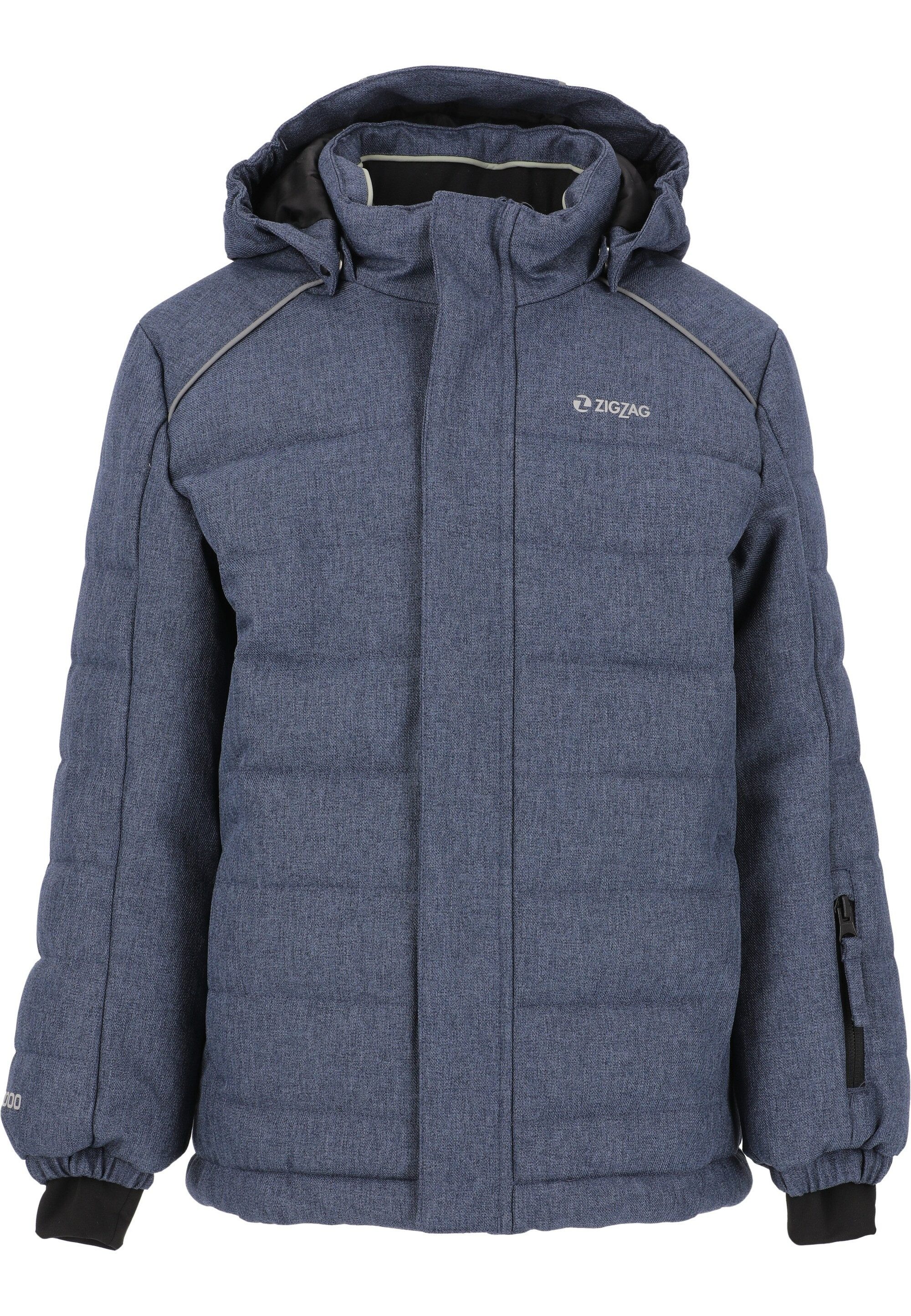 ZIGZAG Skijacke Nino im gesteppten Design mit wasserdichter Qualität