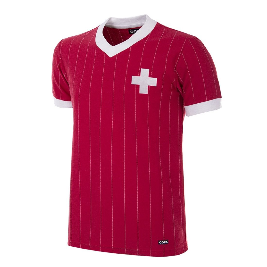 Fußballtrikot Retro Schweiz 1982