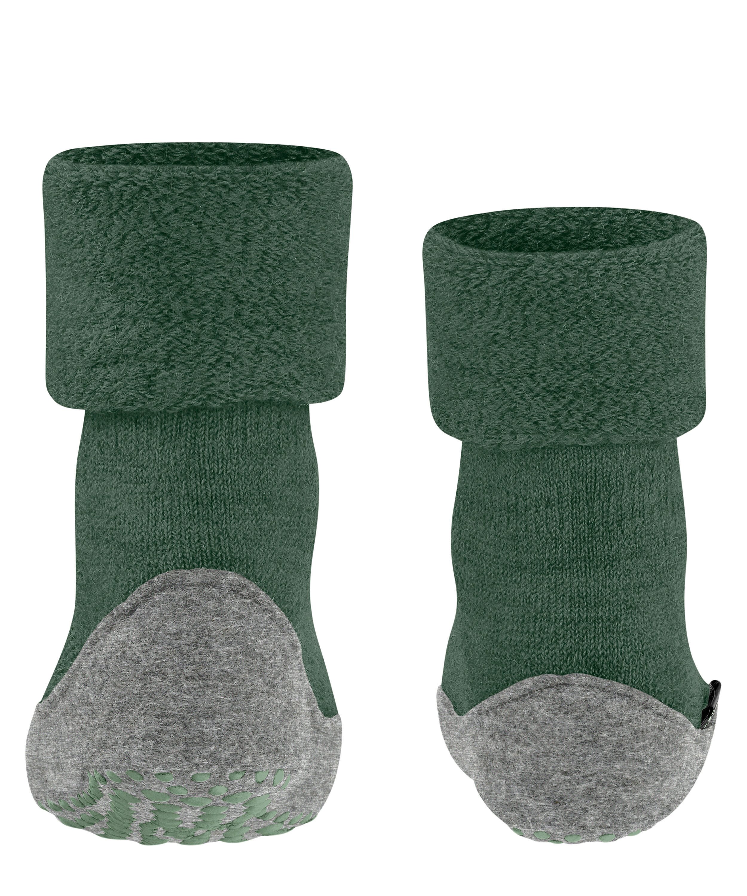FALKE Socken Cosyshoe Teens Hausschuhe (1-Paar) mit Merinowolle & rutschhemmender Sohle
