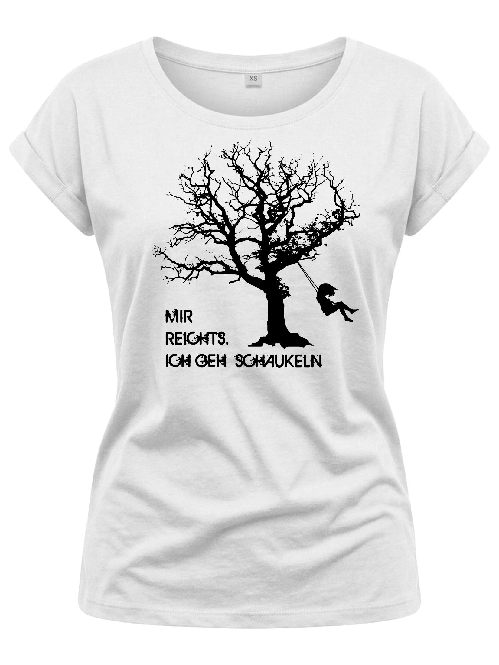 Print-Shirt Damen Freche T-Shirt Sprüche Frauen - Coole Oberteile Lustige Tops