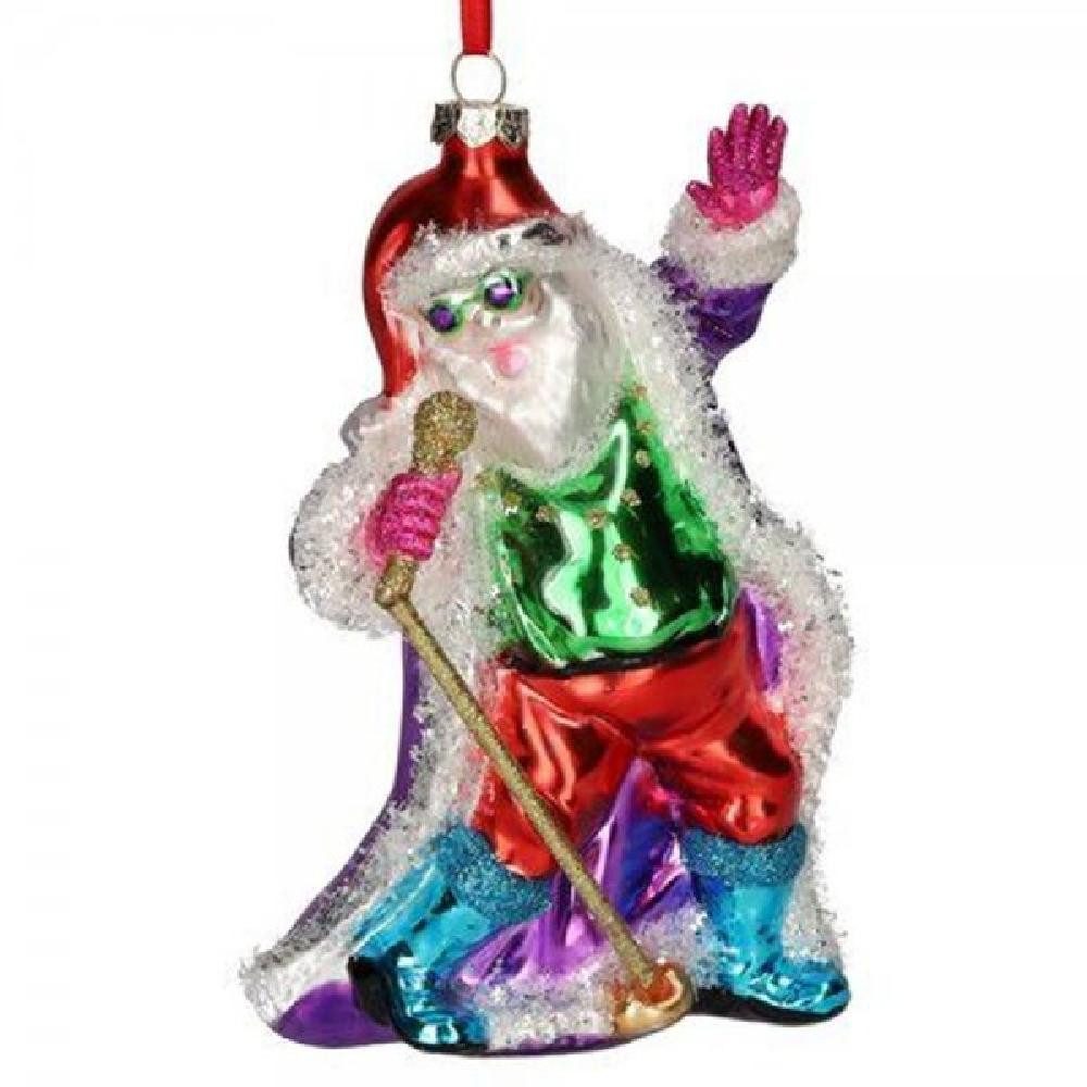 Christbaumschmuck Christbaumschmuck Santa Sänger