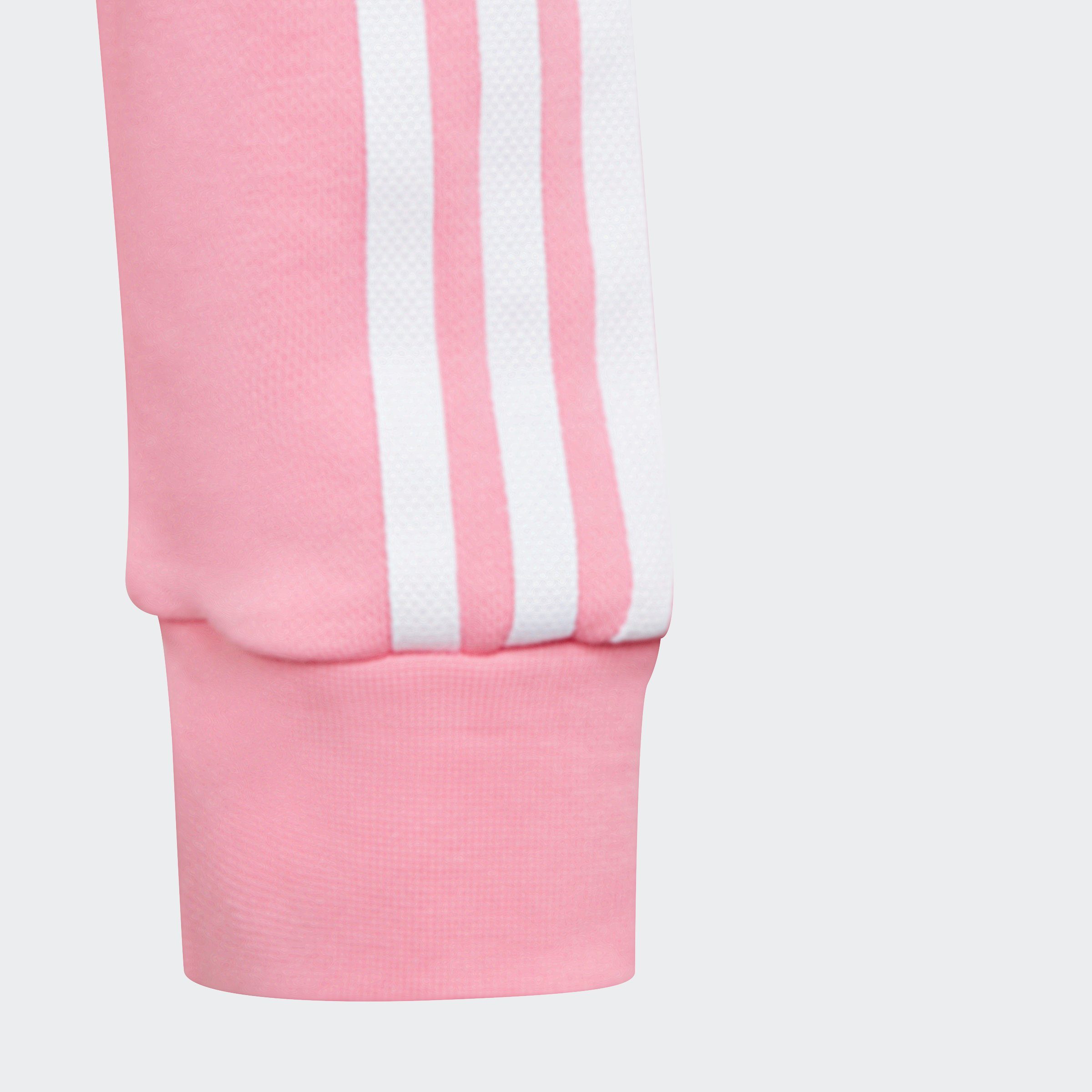 adidas Originals CROPPED Sweatshirt Bliss Pink HOODIE ADICOLOR
