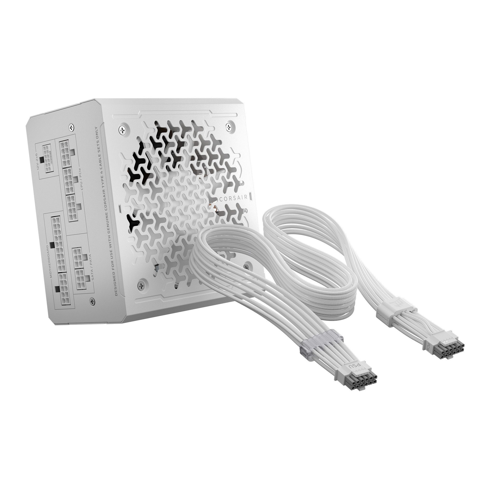 Corsair Corsair RM850e (3rd Gen) White, PC-Netzteil, (1x 12-Pin High Power Netzteil