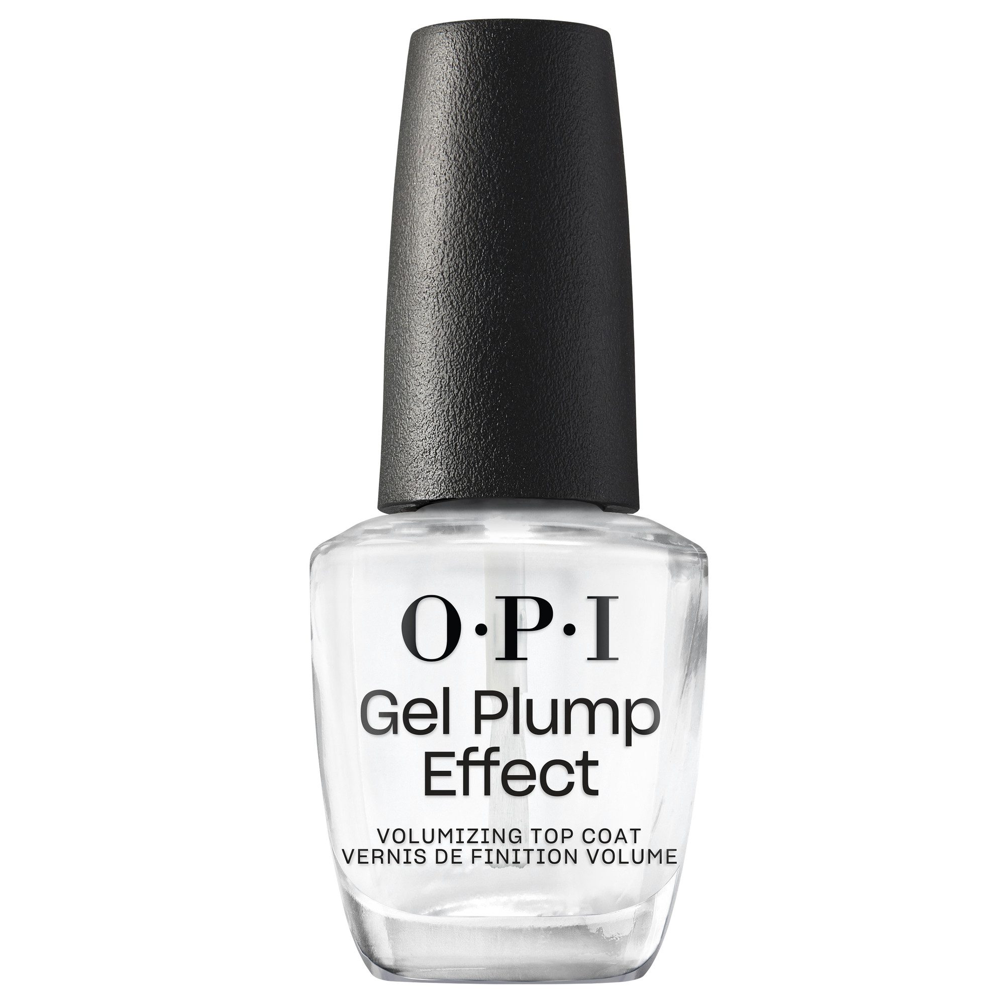 OPI Überlack Gel Plump Effect Top Coat, gelartiger Look, glänzend, voluminös, schnelltrocknend