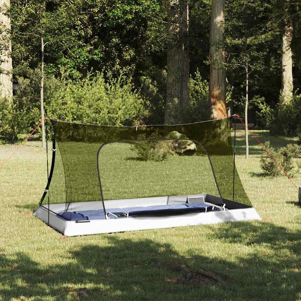 vidaXL Innenzelt Innenzelt Schwarz 220 x 128 x 110 cm Netz, Personen: 1 (1 tlg)