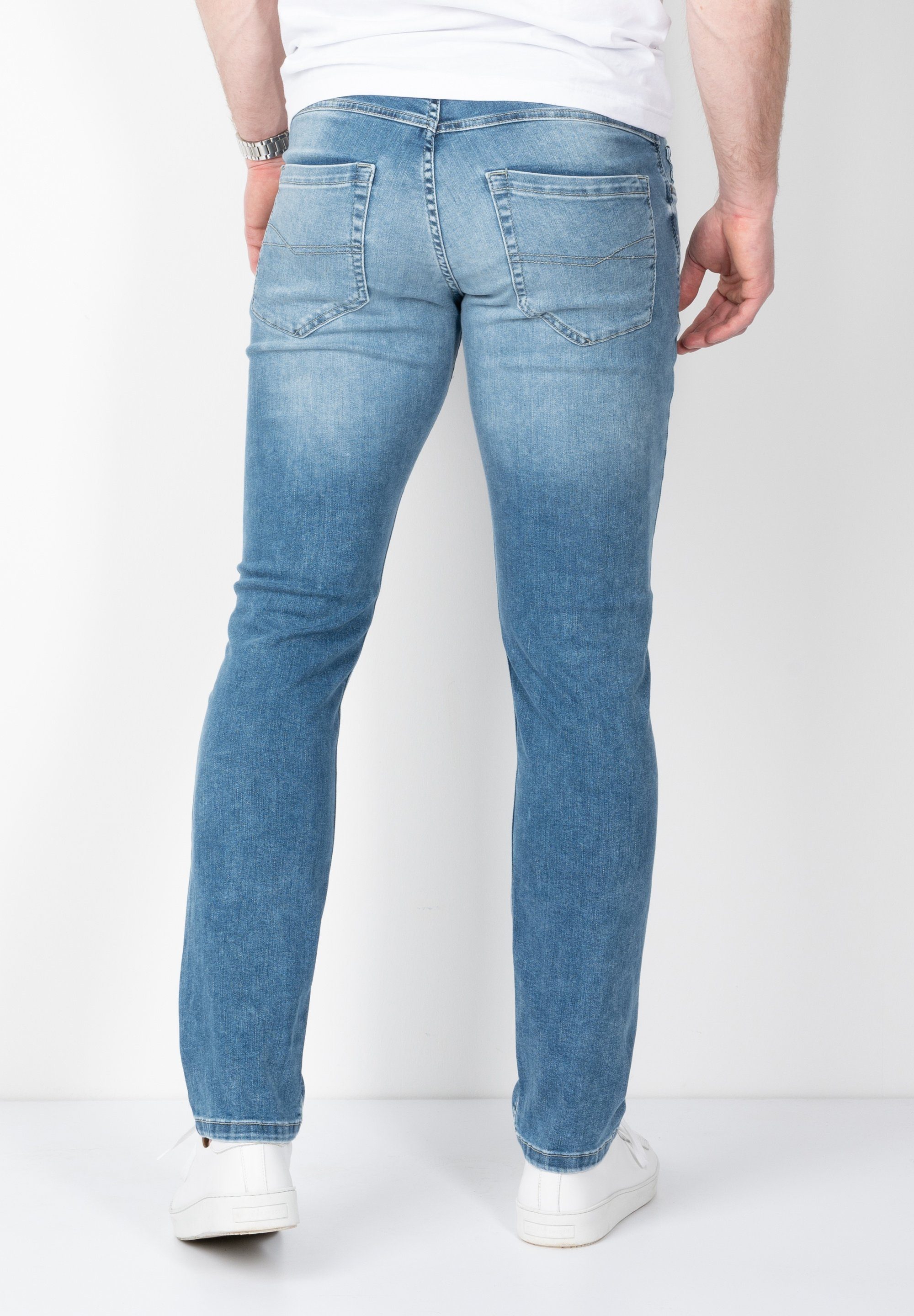 fit Straight-Jeans SUNWILL Fitted