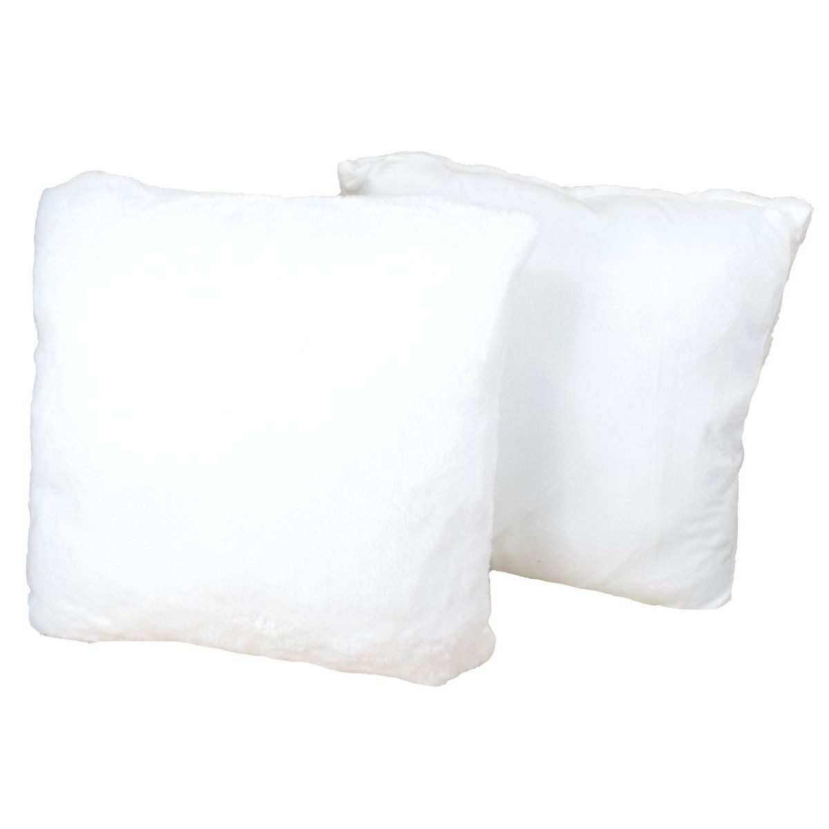Dekor Dekokissen Fellimitat Kissen Polyester 45x45 beige, anthrazit o.weiß extra weich