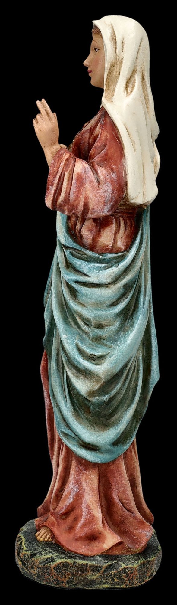 Figuren Shop GmbH Dekofigur Heiligenfigur - Gesegnetes Herz Mariä - christliche Figur Kirchen Deko
