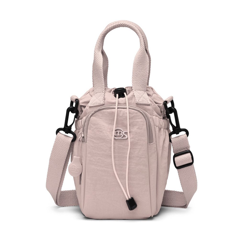 Blusmart Umhängetasche Lässige, minimalistische, leichte Schultertasche für Damen (Wasserdichtes Oxford-Gewebe, Umhängetasche mit Kordelzug), Für Wanderungen