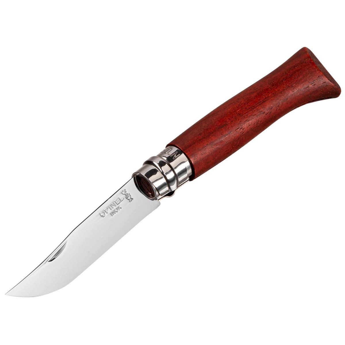 Opinel Universalmesser Taschenmesser No. 08 Padouk Holz