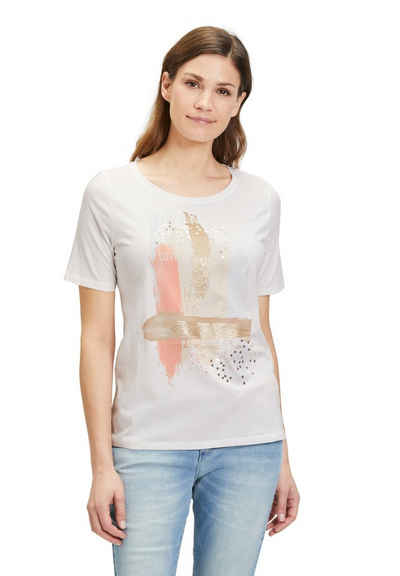 Cartoon T-Shirt mit Rundhalsausschnitt (1-tlg) Placement