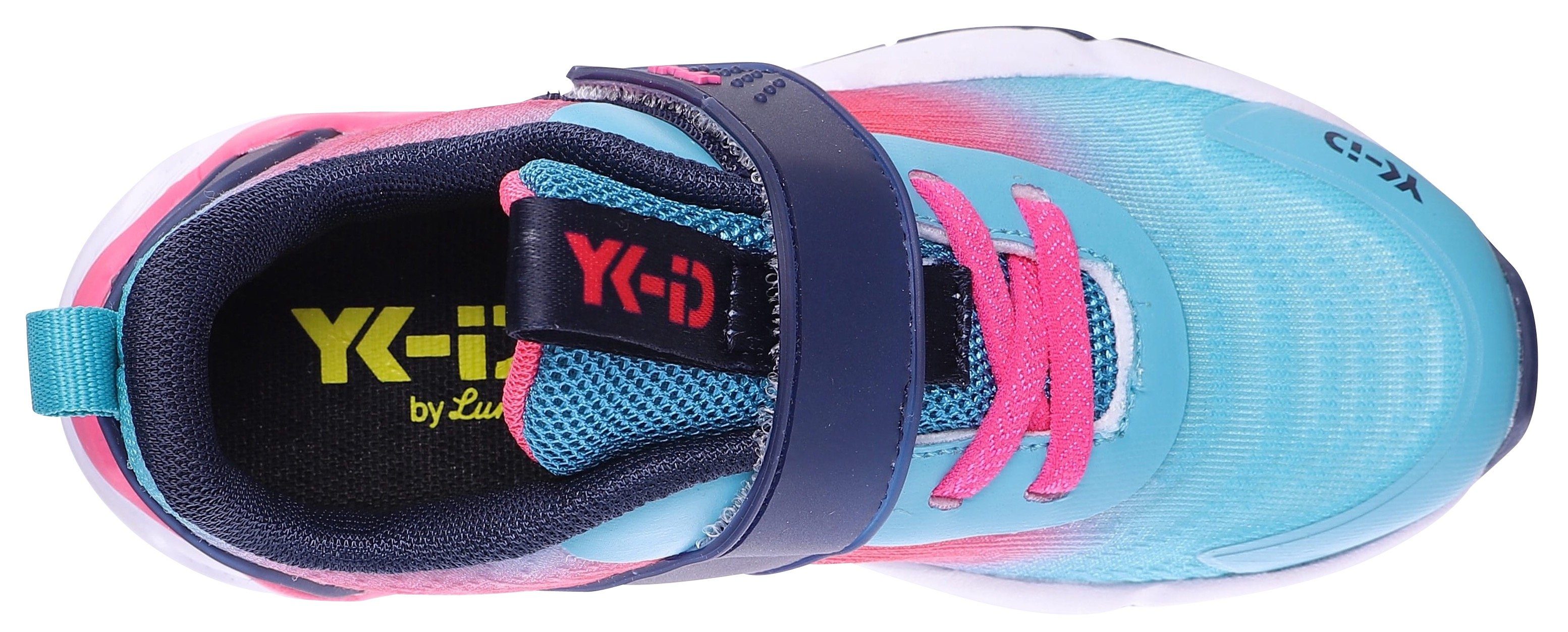 YK-ID by Gummizug mit Leif und Sneaker WMS: Lurchi türkis-pink normal Klettriegel