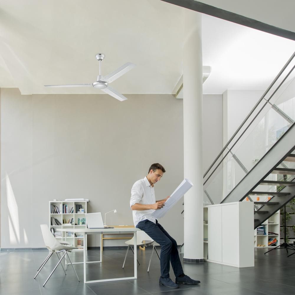 Westinghouse Deckenventilator Deckenventilator Industrial Silber 142 cm