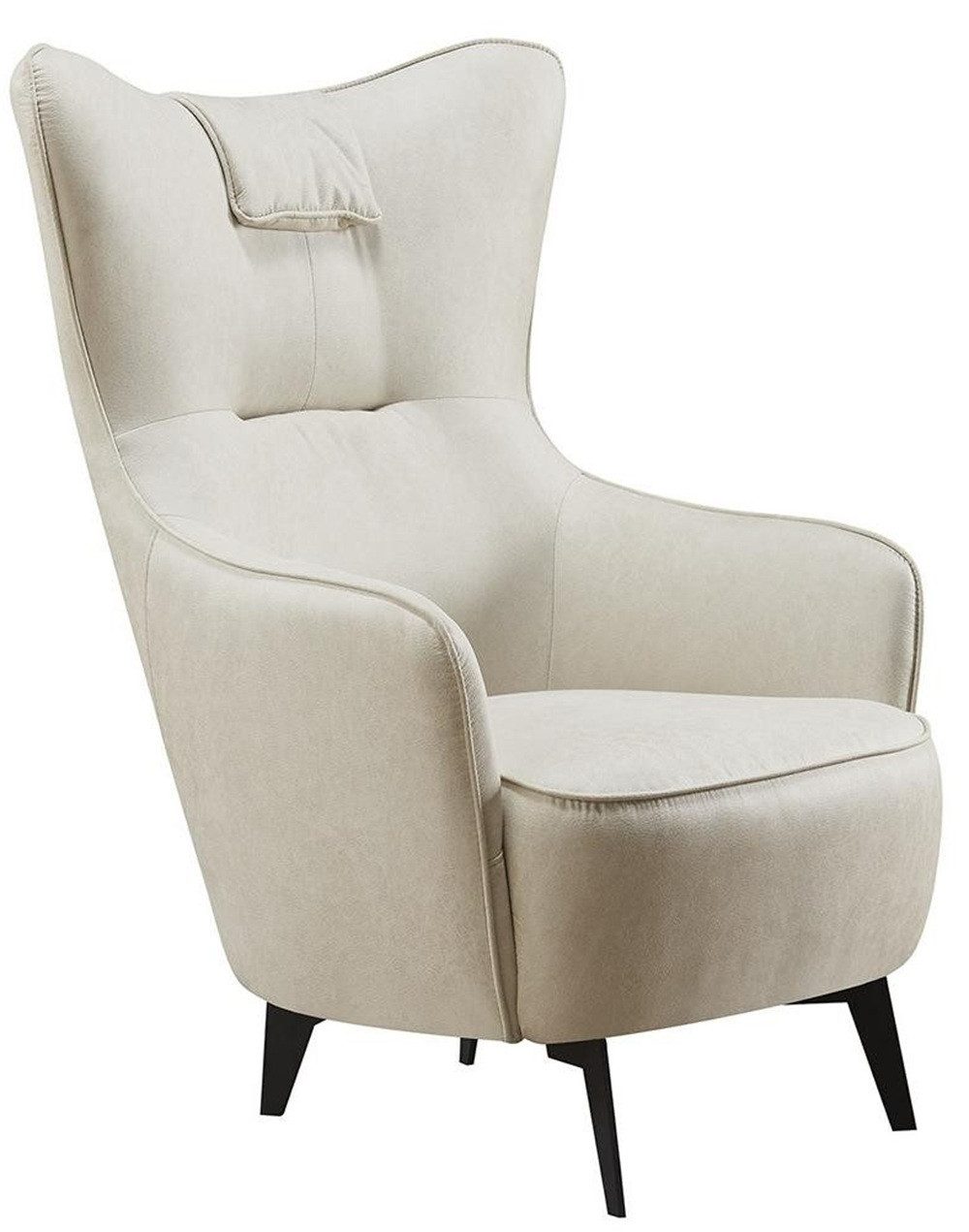 Loungesessel Luxuriöser Design-Sessel aus hochwertigem Textil in modernem Look