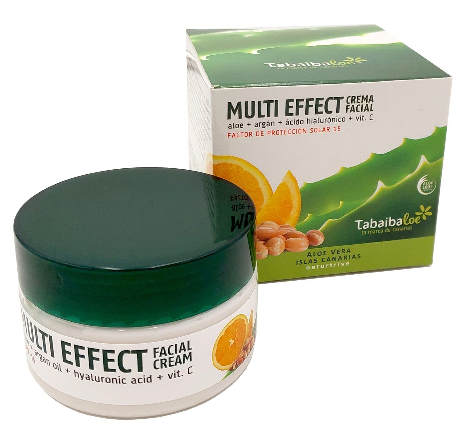 Körpercreme Tabaibaloe Multi Effect Aloe Vera Gesichtscreme 100ml Gesichtspflege