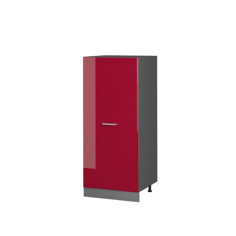 Vicco Hochschrank R-Line, Bordeaux Hochglanz/Anthrazit, 60 günstig online kaufen