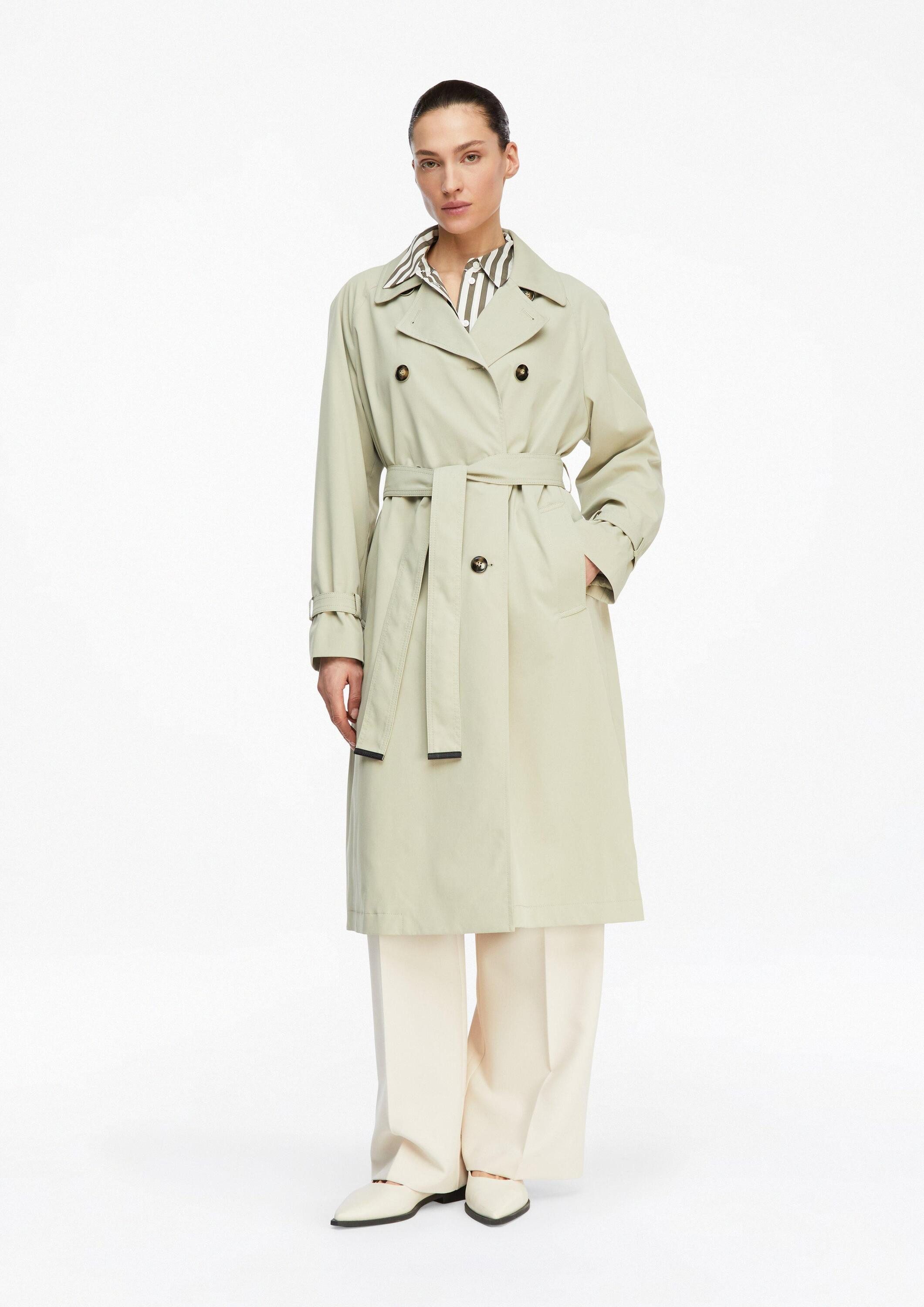 comma Trenchcoat Outdoor-Mantel Klassischer Trenchcoat mit Bindegürtel