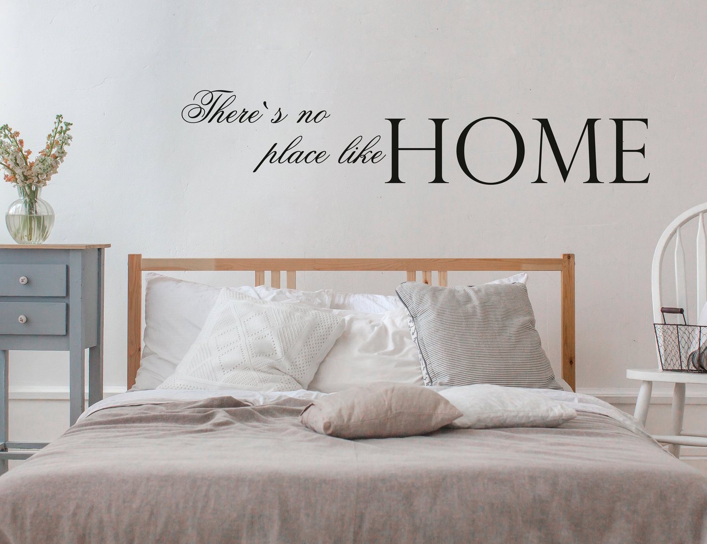 queence Wandtattoo »There's no place like Home«, hohe Klebkraft-kaufen