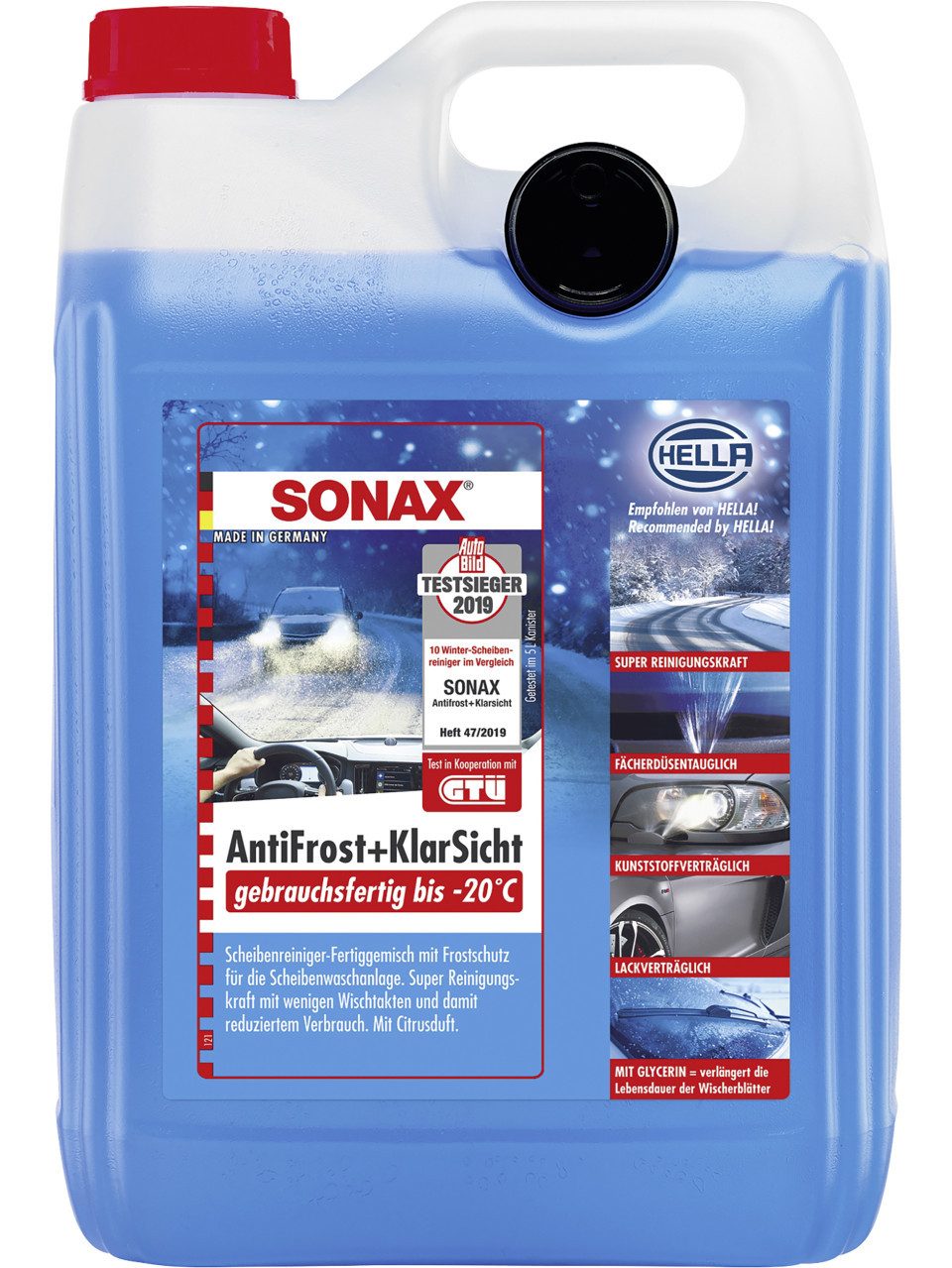 Scheibenfrostschutz Sonax Scheibenreiniger Antifrost + Klarsicht bis