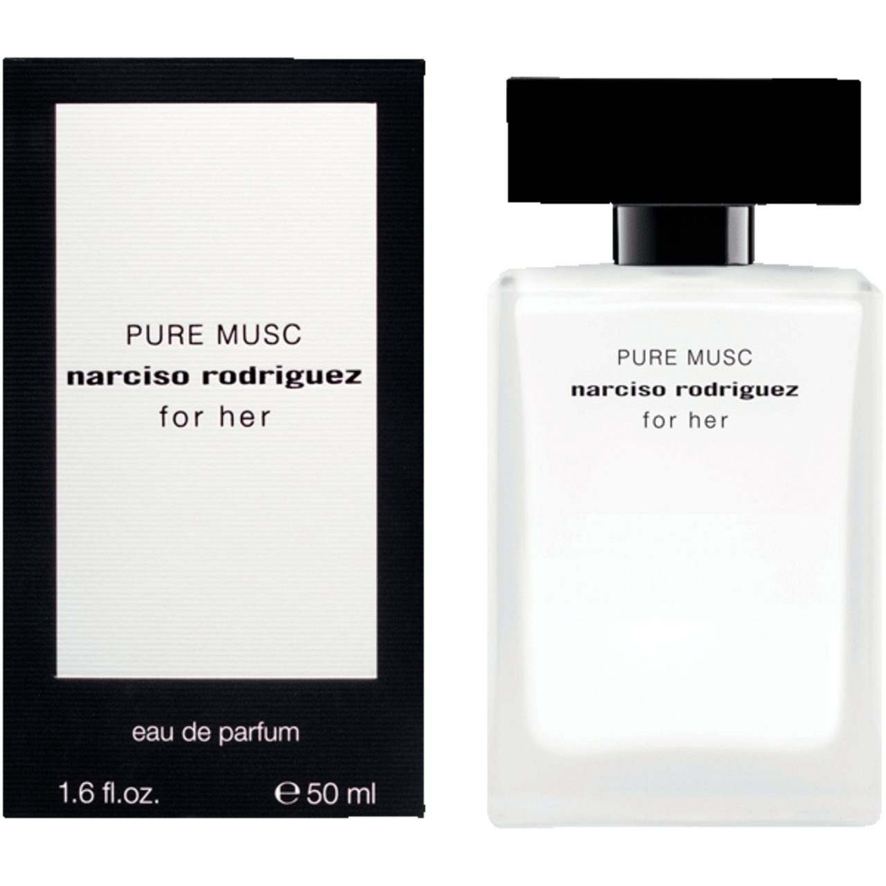 narciso rodriguez Eau de Parfum Pure Musc, Glasflakon, Parfüm EDP, Damenduft