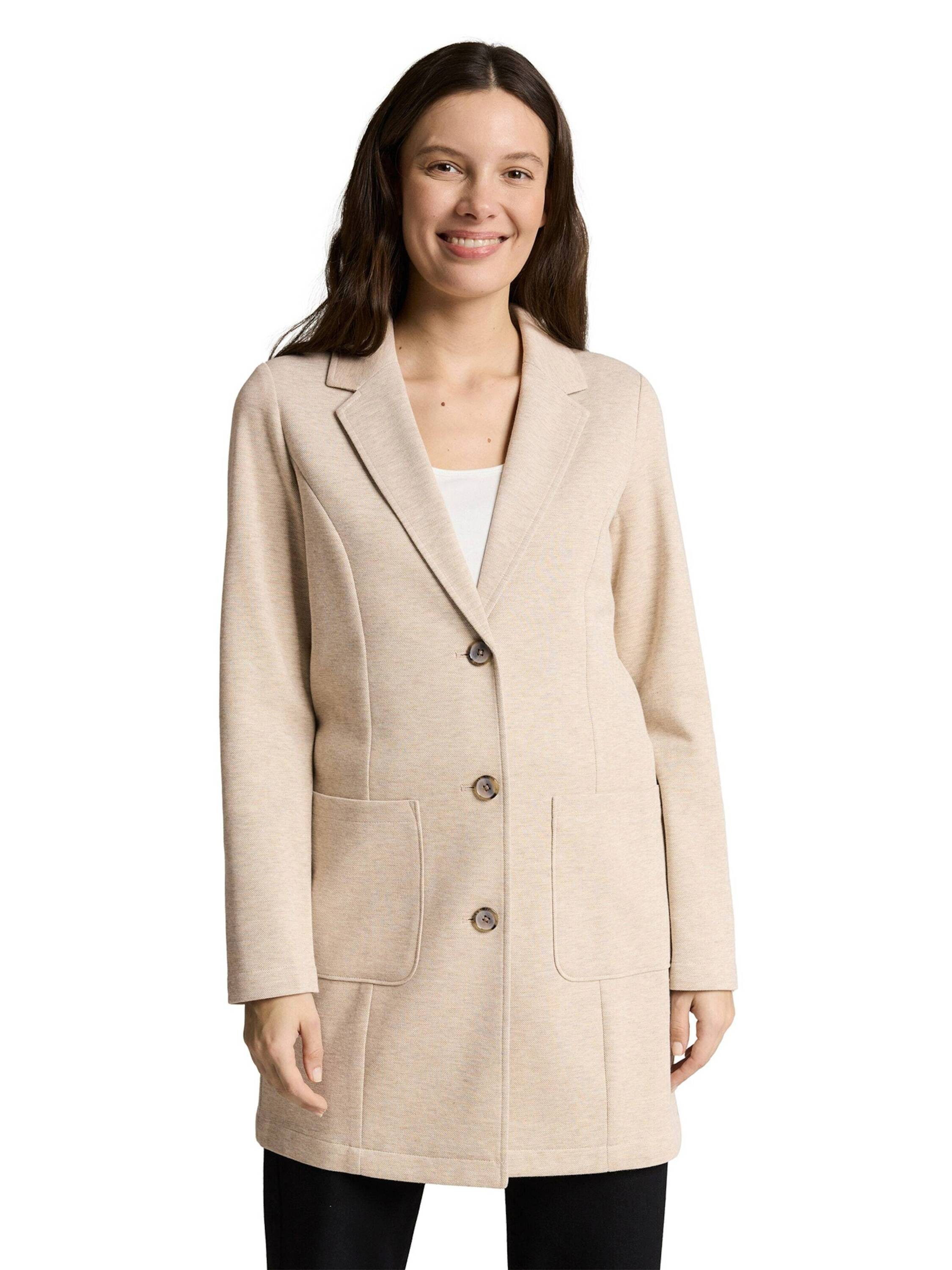 TOM TAILOR Kurzblazer (1-tlg) Plain/ohne Details