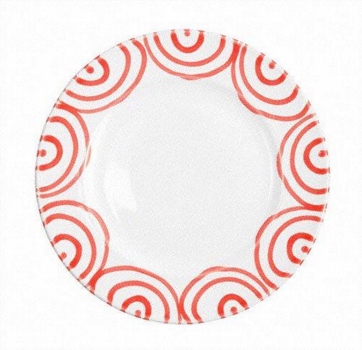Gmundner Keramik Тарелка для завтрака Rotgeflammt Ostergeschirr, d: 22 cm / h: 2,2 cm