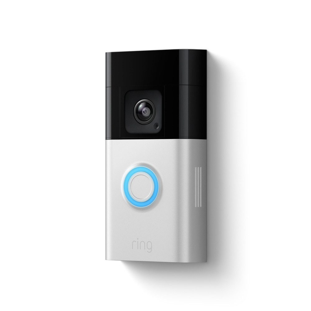 Ring Gegensprechanlage ring B0B2BNM4PV IP-Video-Türsprechanlage WLAN Nickel (matt)