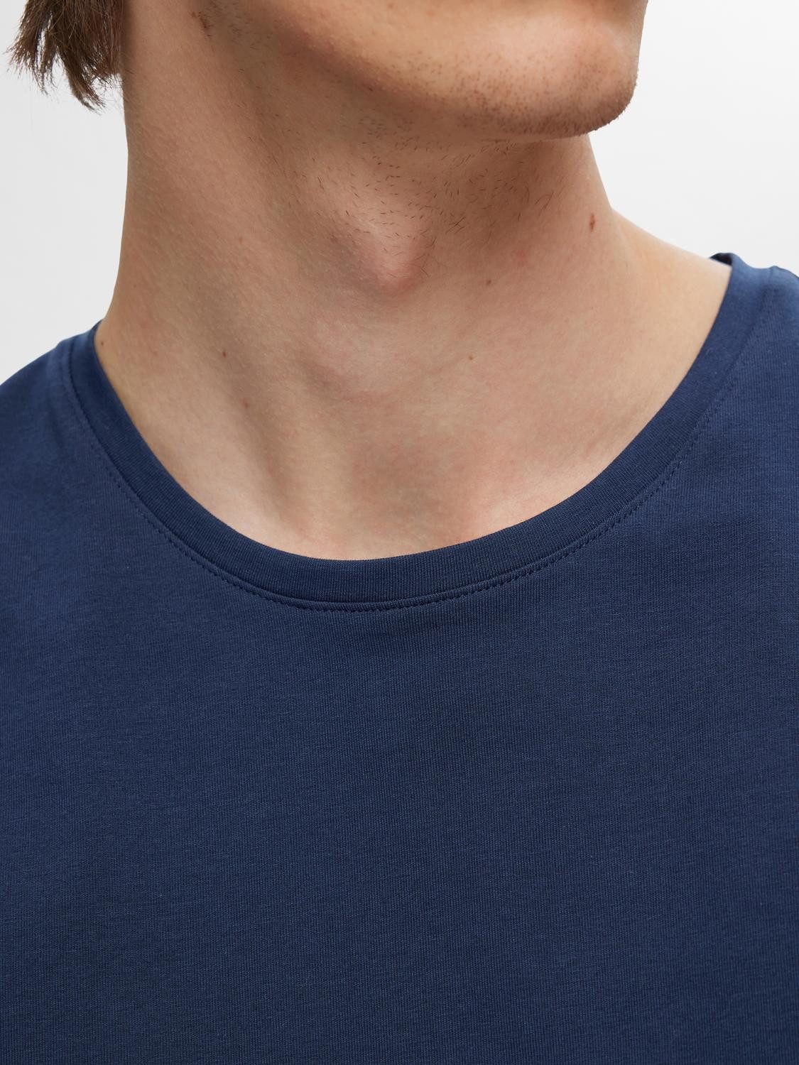 Selected T-Shirt SLHROLAND SS O-NECK TEE 3-PACK NOOS