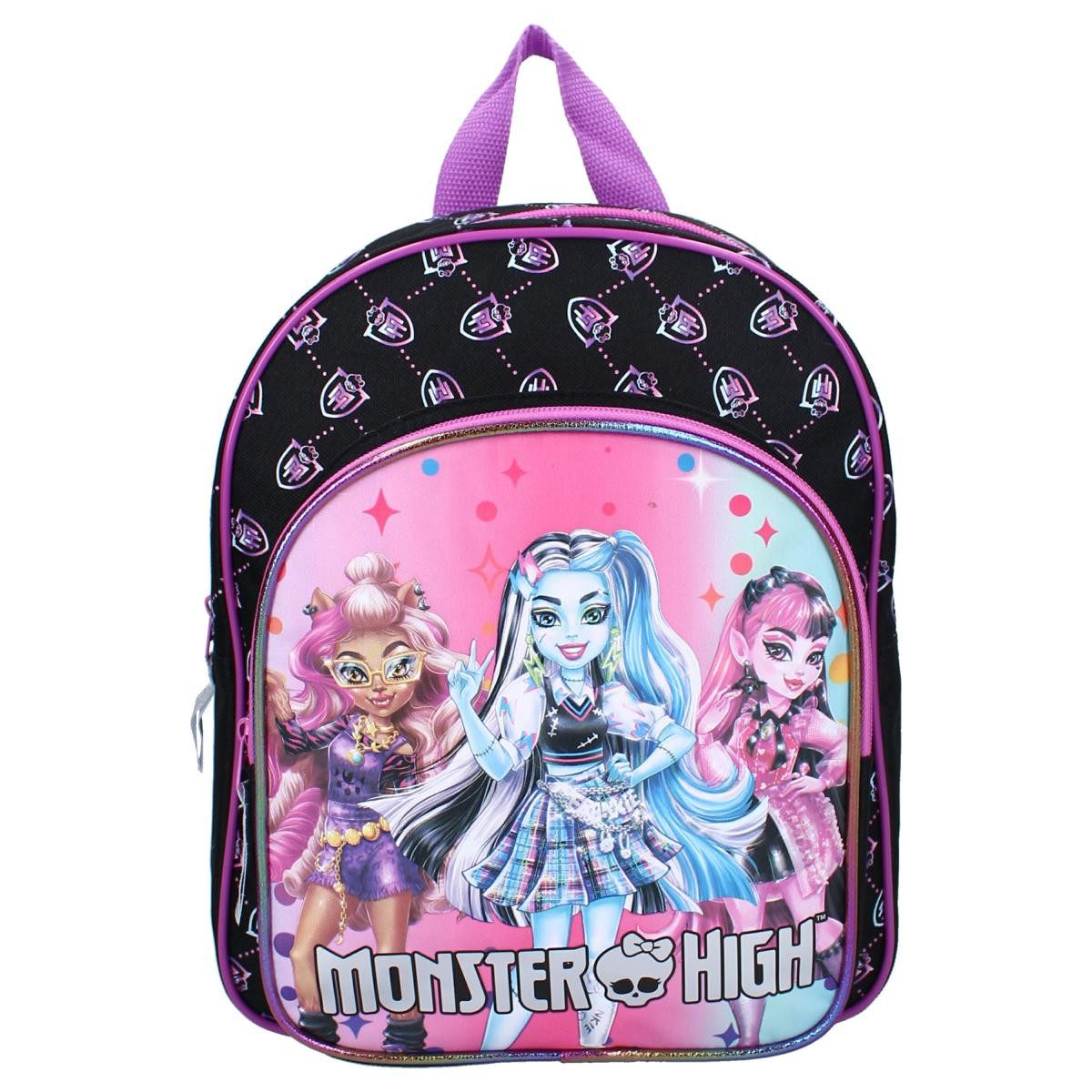 Vadobag Kinderrucksack 8 Liter Monster High Feeling Fierce (1-tlg), Motiv