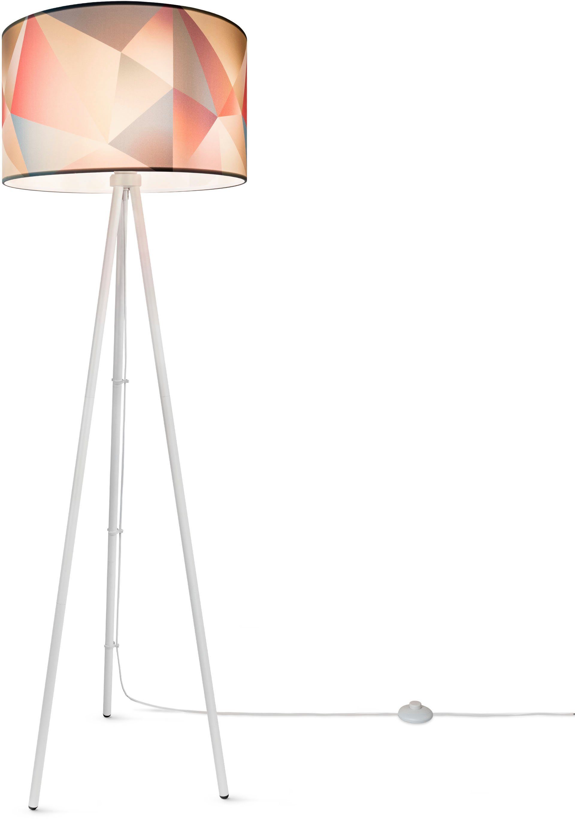 Paco Home Stehlampe Trina Kosy, ohne Leuchtmittel, LED Stehlampe Modern  Wohnzimmer Schlafzimmer, Pastellfarben Deko E27