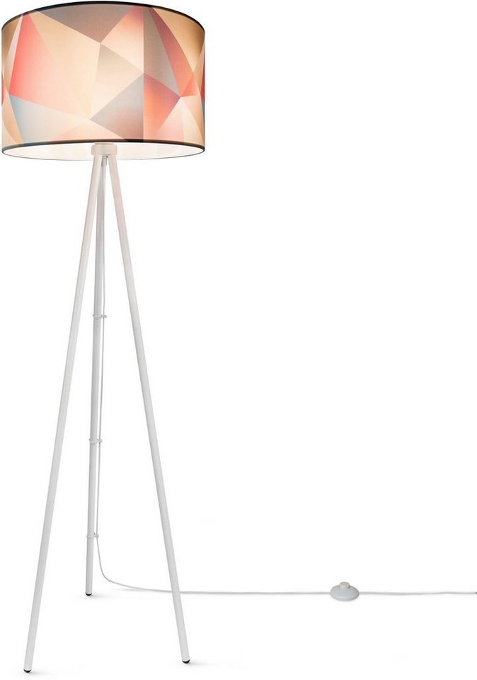 Paco Home Stehlampe Trina Kosy, ohne Leuchtmittel, LED Stehlampe Modern  Wohnzimmer Schlafzimmer, Pastellfarben Deko E27