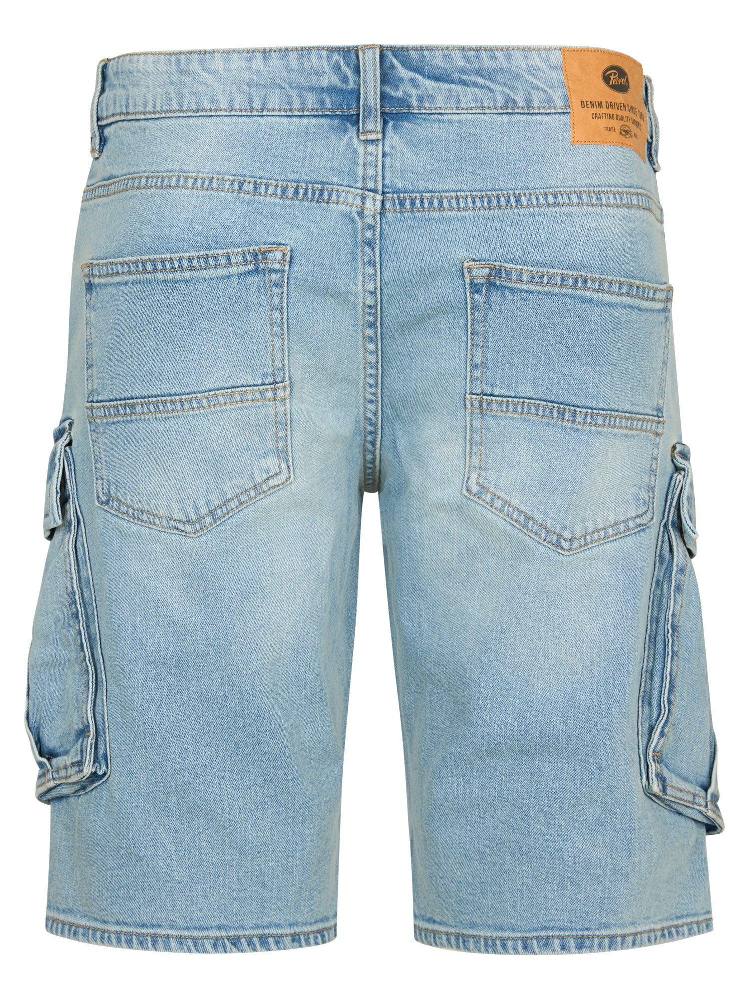 Petrol Industries Shorts TORINO - Men Cargo Denim Short Loos