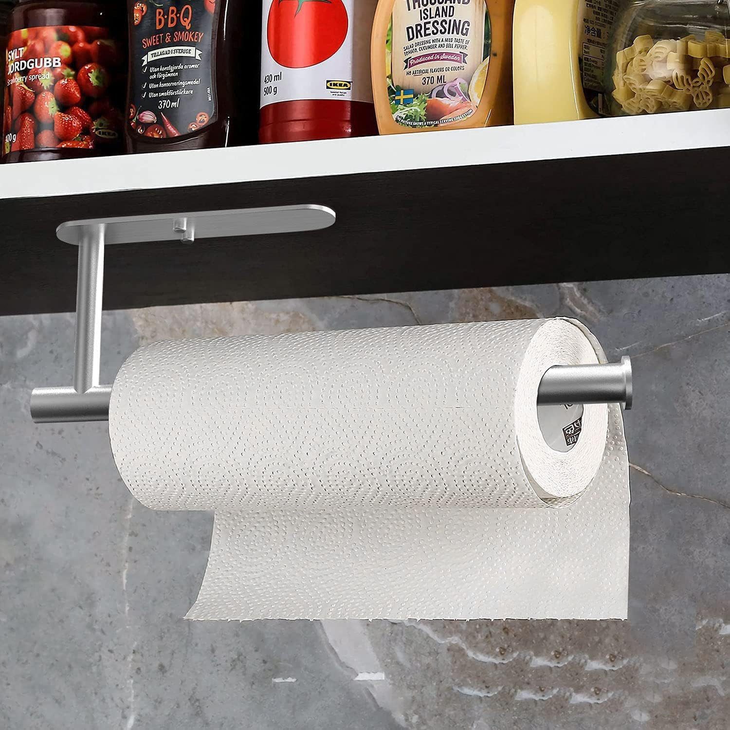 Sinoba Küchenrollenhalter Papierrollenhalter Küchenpapierhalter, Edelstahl, günstig online kaufen